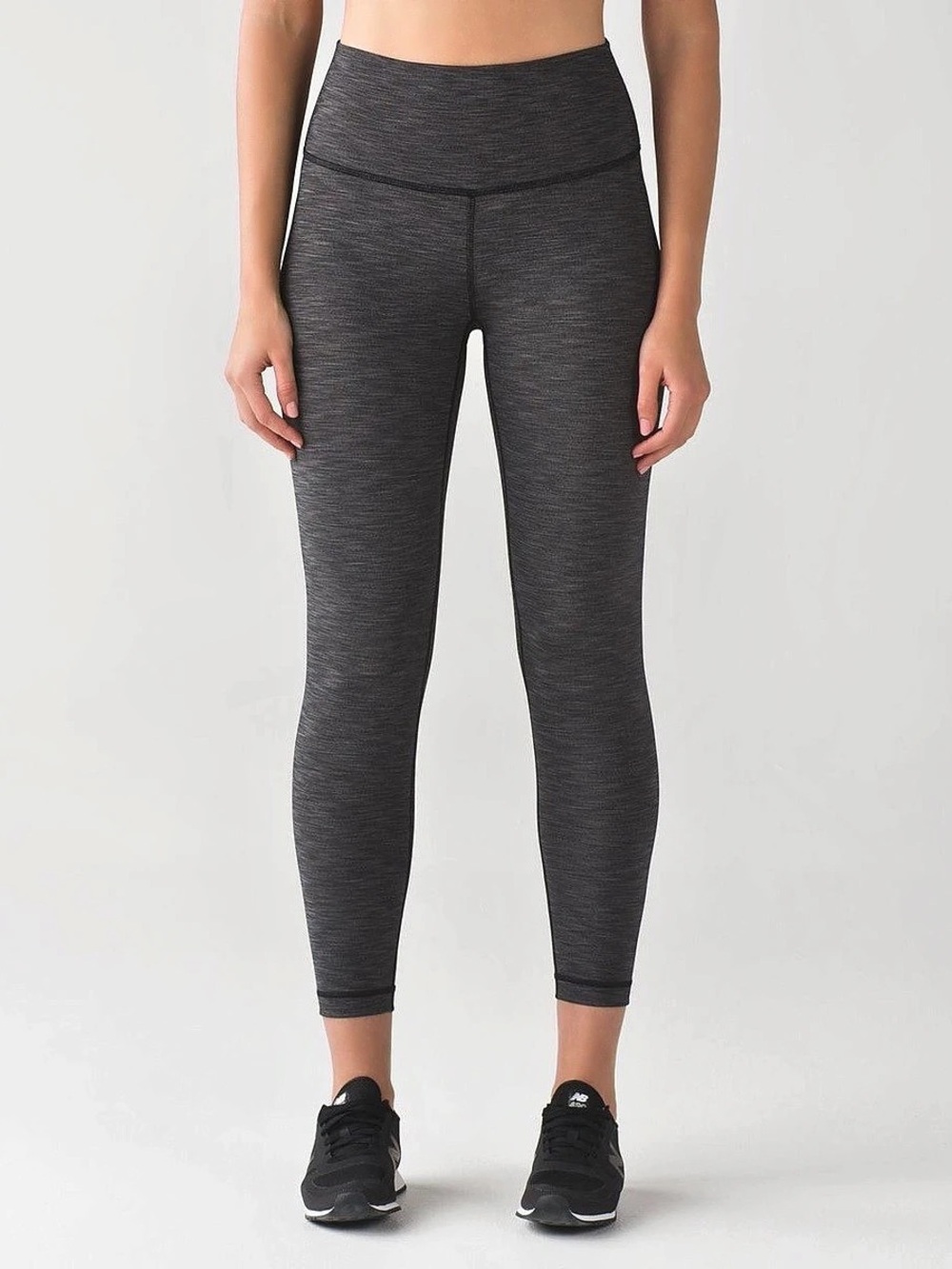 Lululemon High Times Pant 31” in Heathered Black